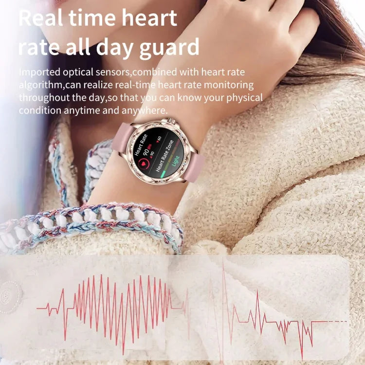 CF12 1.2 inch Waterproof Smart Steel Strap Wristband Support Heart Rate Monitoring / Blood Pressure Monitoring, CF12 Steel Strap (Black)