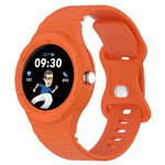 สายรัดนาฬิกาซิลิโคนลายหนังแบบบูรณาการ สำหรับ Google Pixel Watch