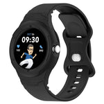 สายรัดนาฬิกาซิลิโคนลายหนังแบบบูรณาการ สำหรับ Google Pixel Watch