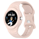 สายรัดนาฬิกาซิลิโคนลายหนังแบบบูรณาการ สำหรับ Google Pixel Watch