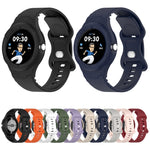 สายรัดนาฬิกาซิลิโคนลายหนังแบบบูรณาการ สำหรับ Google Pixel Watch