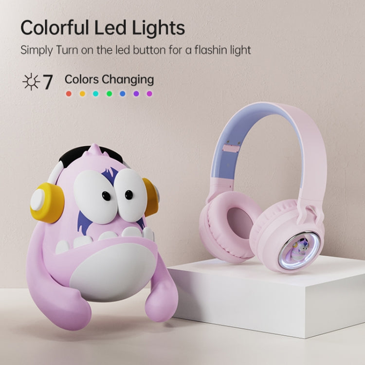 Q1 หูฟัง Monster Kids แบบครอบหูบลูทูธ