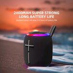ลำโพงบลูทูธไร้สายกันน้ำ IPX7 พกพา 10W HOPESTAR P35 mini