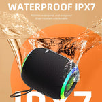 ลำโพงบลูทูธไร้สายกันน้ำ IPX7 พกพา 10W HOPESTAR P35 mini