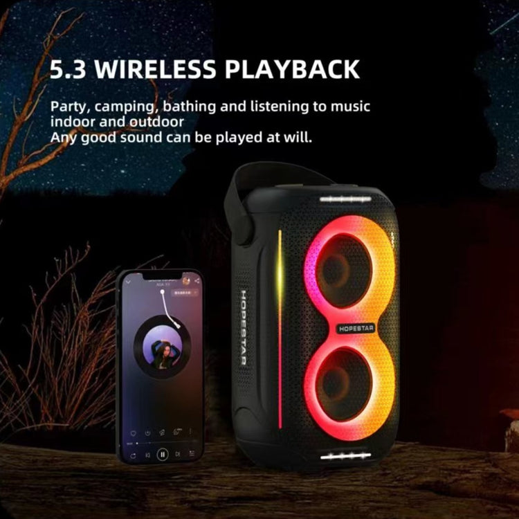 ลำโพงบลูทูธพกพา HOPESTAR Party200 mini Tone Pulse พร้อมไฟ RGB, Party200 mini