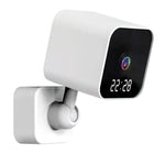 DP27 กล้อง WiFi รูปนาฬิกา 1080P เสียบปลั๊ก รองรับเสียงสองทางและตรวจสอบผ่านมือถือ ปลั๊ก US, ปลั๊ก EU