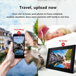 กรอบรูปคลาวด์ WiFi จอแสดงผล IPS ขนาด 10.1 นิ้ว RK3126C Quad Core ความเร็วสูงสุด 1.5GHz, 1GB+16GB ปลั๊กออสเตรเลีย ปลั๊กสหรัฐอเมริกา ปลั๊กยุโรป ปลั๊กสหราชอาณาจักร