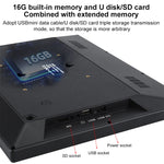 15 inch IPS Display WiFi Cloud Photo Frame, RK3126C Quad Core up to 1.5GHz, Android 6.0, 1GB+16GB, AU Plug, US Plug, EU Plug, UK Plug