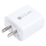 PD 20W USB-C/Type-C+QC 3.0 USB Interface Fast Charge Charger, Specification: US Plug