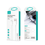 สายชาร์จ USAMS US-SJ604 U84 2.4A USB เป็น 8 Pin, ความยาว 2m