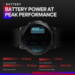 นาฬิกาอัจฉริยะ Zeblaze Vibe 7 Pro หน้าจอกลม HD 1.43 นิ้ว รองรับการโทรด้วยเสียง / การติดตามสุขภาพ, Vibe 7 Pro (สีดำ), Vibe 7 Pro (ดำเงิน)