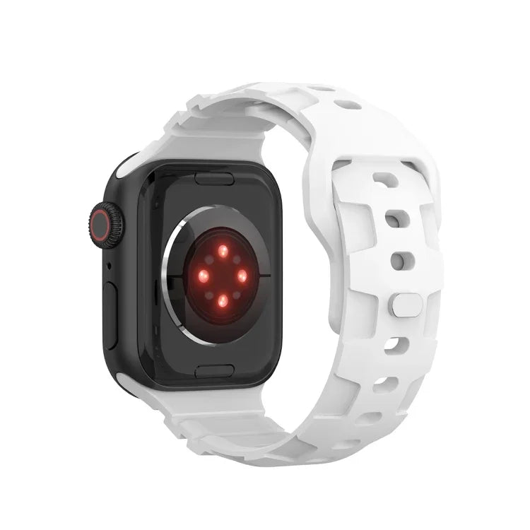 สายรัดนาฬิกาซิลิโคนสำหรับกีฬา สำหรับ Apple Watch Series 8&7 41มม. สำหรับ Apple Watch Series 8&7 45มม.