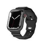 สายรัดนาฬิกาซิลิโคนสำหรับกีฬา สำหรับ Apple Watch Series 8&7 41มม. สำหรับ Apple Watch Series 8&7 45มม.