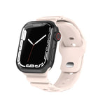สายรัดนาฬิกาซิลิโคนสำหรับกีฬา สำหรับ Apple Watch Series 8&7 41มม. สำหรับ Apple Watch Series 8&7 45มม.