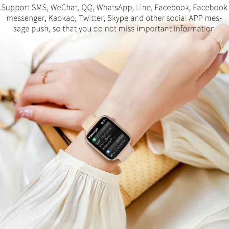 นาฬิกาอัจฉริยะสายซิลิโคน HT15 หน้าจอ 1.85 นิ้ว กันน้ำระดับ IP67 รองรับการโทรบลูทูธ / ติดตามการนอนหลับ