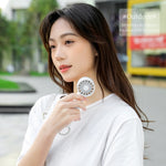 พัดลมไฟฟ้าพกพาแบบถือมือ U16, U16 (สีขาว), U16 (สีชมพู), U16 (สีน้ำเงิน)