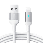 สายชาร์จเร็ว USB-A เป็น 8 Pin 2.4A รุ่น JOYROOM S-UL012A10 Extraordinary Series, 20W 8 Pin, ความยาว 1.2m