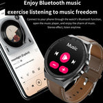 นาฬิกาอัจฉริยะสายเหล็กกันน้ำ BM01 หน้าจอ 1.45 นิ้ว รองรับการโทรบลูทูธ / NFC, สายเหล็ก (สีดำ), สายเหล็ก (สีเงิน)