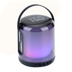 ลำโพงบลูทูธไร้สาย T&G TG376 พร้อมไฟ LED RGB หลายสีและซับวูฟเฟอร์ พกพาได้สำหรับใช้งานกลางแจ้ง