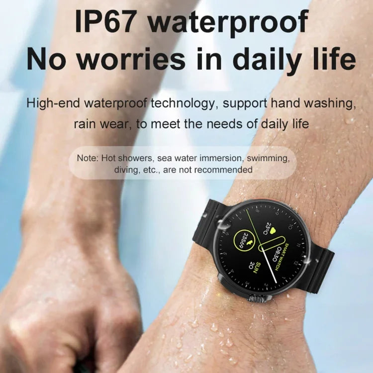 K9 Ultra Pro สายซิลิโคน 1.39 นิ้ว สมาร์ทวอทช์กันน้ำ IP67 รองรับการโทร Bluetooth / NFC