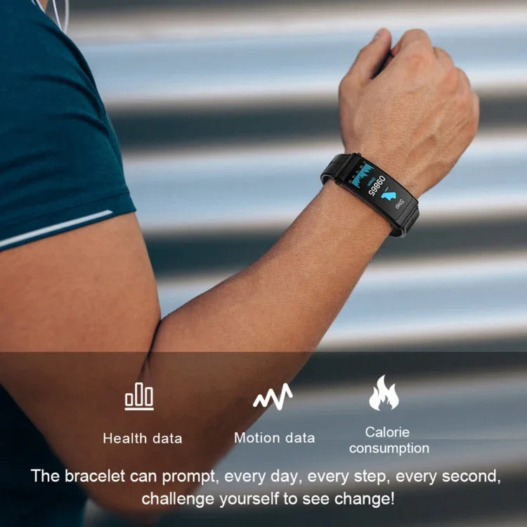 K13 สายซิลิโคน 1.14 นิ้ว สมาร์ทวอทช์ถอดหูฟังได้ รองรับการโทร Bluetooth, สายซิลิโคน (สีดำ), สายซิลิโคน (สีแดง), สายซิลิโคน (ดำเงิน)