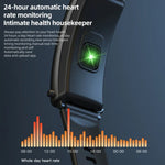 K50+ สายหนัง 0.96 นิ้ว สมาร์ทวอทช์ถอดหูฟังได้ กันน้ำ รองรับการโทร Bluetooth, สายหนัง (สีดำ)