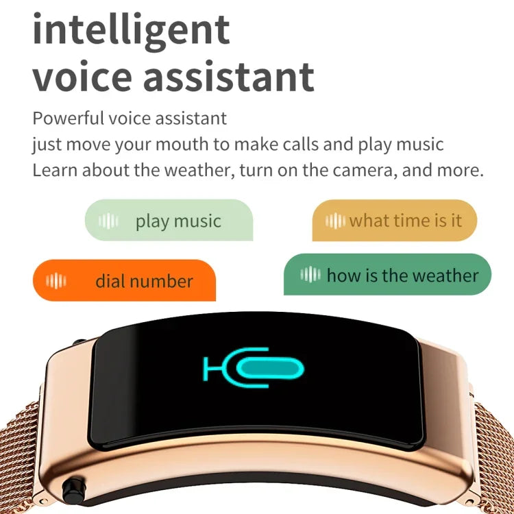 K50 สายซิลิโคน 1.08 นิ้ว สมาร์ทวอทช์ถอดหูฟังได้ กันน้ำ IP67 รองรับการโทร Bluetooth, สายซิลิโคน (สีดำ), สายซิลิโคน (ดำเงิน)