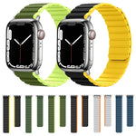 สายรัดนาฬิกาซิลิโคนแม่เหล็กอัจฉริยะ สำหรับ Apple Watch Series 8&7 41มม. สำหรับ Apple Watch Series 8&7 45มม.