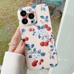 Water Sticker Flower Pattern PC Phone Case, For iPhone 13 Pro Max, For iPhone 13 Pro, For iPhone 13, For iPhone 13 mini