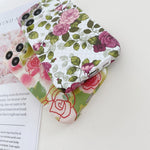 Water Sticker Flower Pattern PC Phone Case, For iPhone 12 Pro Max, For iPhone 12 Pro, For iPhone 12, For iPhone 12 mini