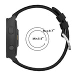 22mm Solid Color Silicone Watch Band, For Garmin Forerunner 265