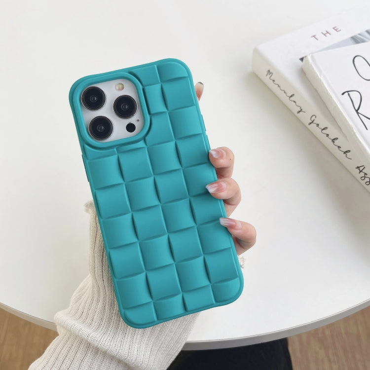 3D Cube Weave Texture Skin Feel Phone Case, For iPhone 13, For iPhone 12 Pro Max, For iPhone 12 Pro