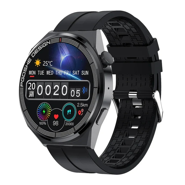 PG3 Pro สมาร์ทวอทช์หน้าจอ TFT 1.41 นิ้ว รองรับการวัดอัตราการเต้นหัวใจ / ความดันโลหิต