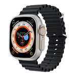 นาฬิกาอัจฉริยะหน้าจอ TFT ขนาด 1.96 นิ้ว S800 Ultra Max รองรับการตรวจวัดอัตราการเต้นของหัวใจ / ความดันโลหิต