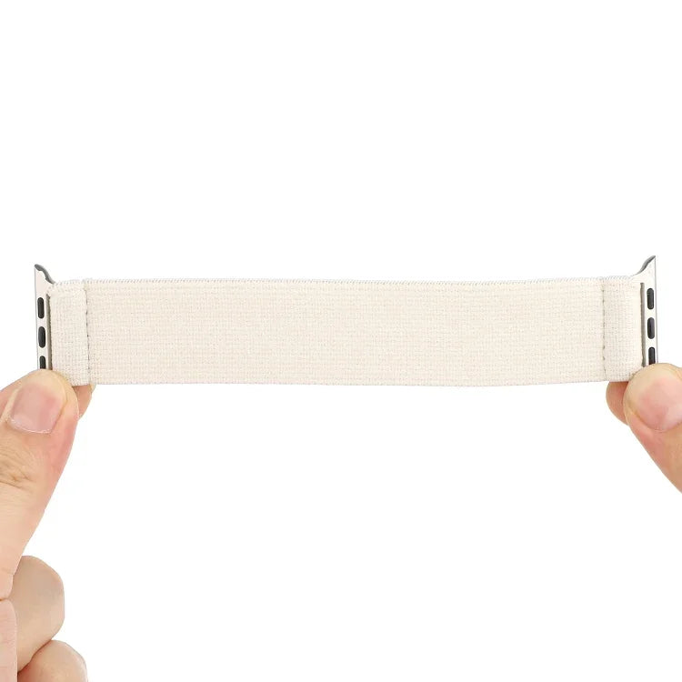 Elastic Nylon Braid Watch Band, For Apple Watch Series 8&7 45mm, For Apple Watch Series 8&7 41mm