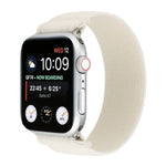 Elastic Nylon Braid Watch Band, For Apple Watch Series 8&7 45mm, For Apple Watch Series 8&7 41mm