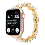 สายรัดนาฬิกาโลหะสร้อยข้อมือดอกไม้ สำหรับ Apple Watch Series 8&7 45mm, สำหรับ Apple Watch Series 8&7 41mm