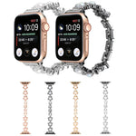 สายรัดนาฬิกาโลหะสร้อยข้อมือดอกไม้ สำหรับ Apple Watch Series 8&7 45mm, สำหรับ Apple Watch Series 8&7 41mm