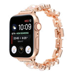 สายรัดนาฬิกาโลหะสร้อยข้อมือดอกไม้ สำหรับ Apple Watch Series 8&7 45mm, สำหรับ Apple Watch Series 8&7 41mm