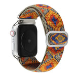 สายรัดนาฬิกาไนลอนยืดหยุ่นแบบหัวเข็มขัด สำหรับ Apple Watch Series 8&7 45มม., สำหรับ Apple Watch Series 8&7 41มม.