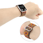 สายรัดนาฬิกาไนลอนยืดหยุ่นแบบหัวเข็มขัด สำหรับ Apple Watch Series 8&7 45มม., สำหรับ Apple Watch Series 8&7 41มม.