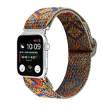 สายรัดนาฬิกาไนลอนยืดหยุ่นแบบหัวเข็มขัด สำหรับ Apple Watch Series 8&7 45มม., สำหรับ Apple Watch Series 8&7 41มม.