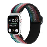 สายรัดนาฬิกาไนลอนยืดหยุ่นแบบหัวเข็มขัด สำหรับ Apple Watch Series 8&7 45มม., สำหรับ Apple Watch Series 8&7 41มม.
