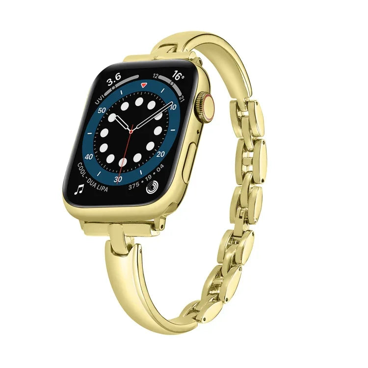 สายรัดนาฬิกาโลหะโซ่สร้อยข้อมือ สำหรับ Apple Watch Series 8&7 45มม., สำหรับ Apple Watch Series 8&7 41มม.