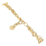 Universal Metal Chain Watch Band, 20mm, 22mm