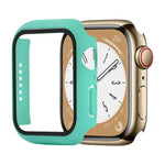 เคสกันกระแทก PC+กระจกนิรภัยสำหรับนาฬิกา สำหรับ Apple Watch Series 9 / 8 / 7 41mm, สำหรับ Apple Watch Series 9 / 8 / 7 45mm