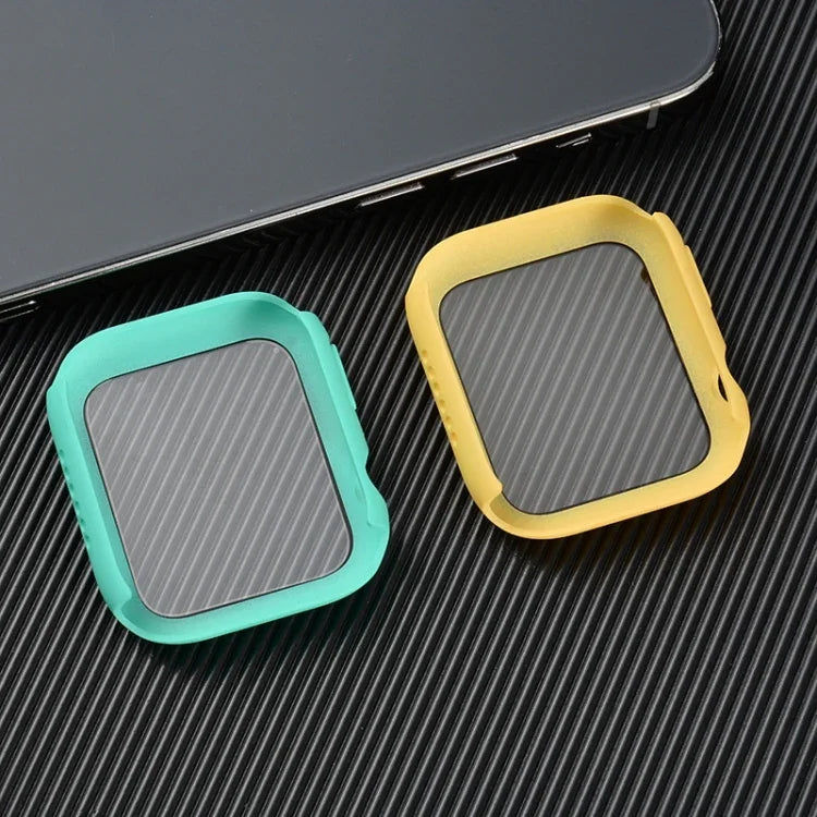 เคสกันกระแทก PC+กระจกนิรภัยสำหรับนาฬิกา สำหรับ Apple Watch Series 9 / 8 / 7 41mm, สำหรับ Apple Watch Series 9 / 8 / 7 45mm