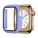 เคสกันกระแทก PC+กระจกนิรภัยสำหรับนาฬิกา สำหรับ Apple Watch Series 9 / 8 / 7 41mm, สำหรับ Apple Watch Series 9 / 8 / 7 45mm