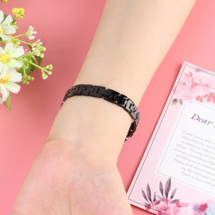 สายรัดนาฬิกาโลหะตาแมวสีทองแดง สำหรับ Apple Watch Ultra 49mm / Series 8&7 45mm / SE 2&6&SE&5&4 44mm / 3&2&1 42mm, สำหรับ Apple Watch Series 8&7 41mm / SE 2&6&SE&5&4 40mm / 3&2&1 38mm