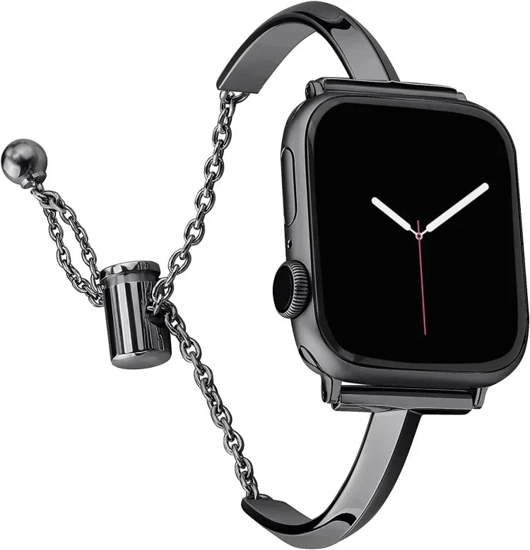 สายรัดนาฬิกาสร้อยข้อมือสแตนเลส สำหรับ Apple Watch Ultra 49mm / Series 8&7 45mm / SE 2&6&SE&5&4 44mm / 3&2&1 42mm, สำหรับ Apple Watch Series 8&7 41mm / SE 2&6&SE&5&4 40mm / 3&2&1 38mm